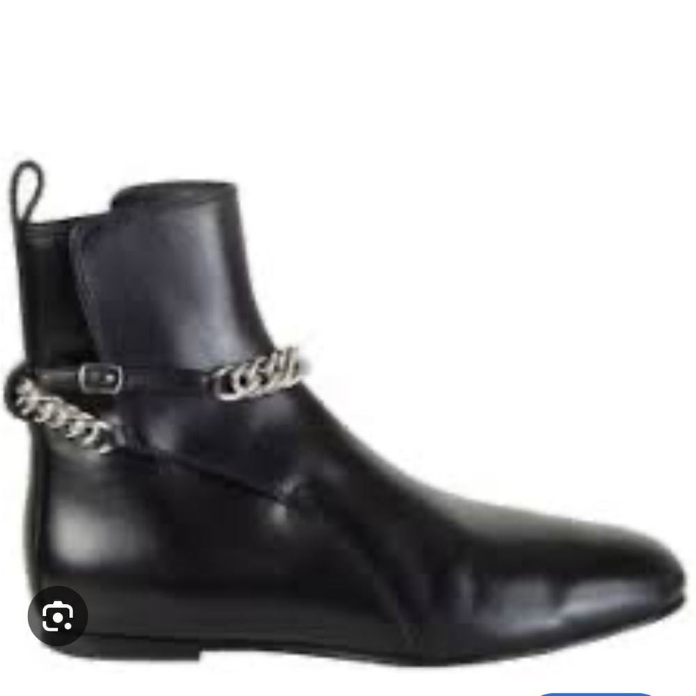 Alexander Wang Iggy ankle boots black
leather Rhodium chains 40.5/9-9.5 $795 - Picture 9 of 16